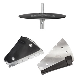 Adapter 22mm med platta + reservskär 150mm EZ