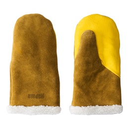 WINTER LEATHER MITTENS