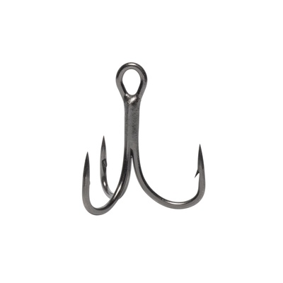 VMC 7316LD 1X Strong Worm Weighted Hook Black