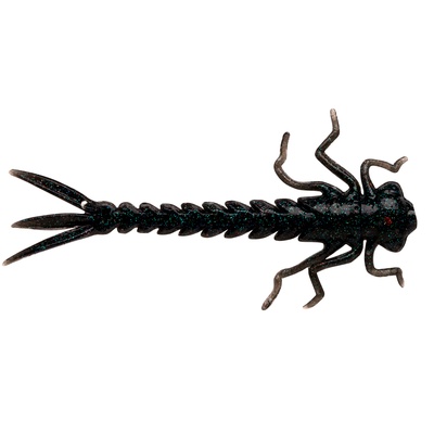 DragonFly Nymph Perch Crayfish Stone Gray