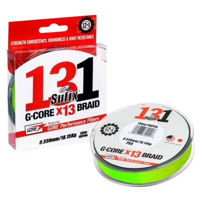 131 G-Core x13 Neon Chartreuse 150m 0,128mm 6,8kg