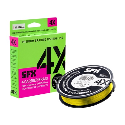 SFX 8X Braid Hot Yellow 135m 0,330mm 25,6kg