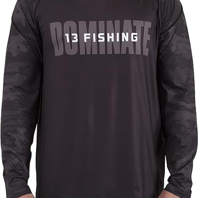 Long Sleeve Hooded Shirt Noire L