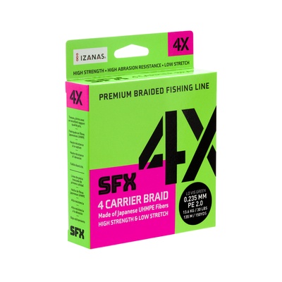SFX 4X Braid Low Vis Green 275M 0,37mm 28,2kg