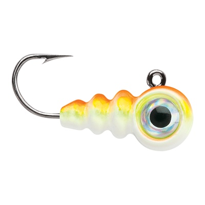 Tungsten Larv Eye Jig 1,8g Orange Chartreuse Glow