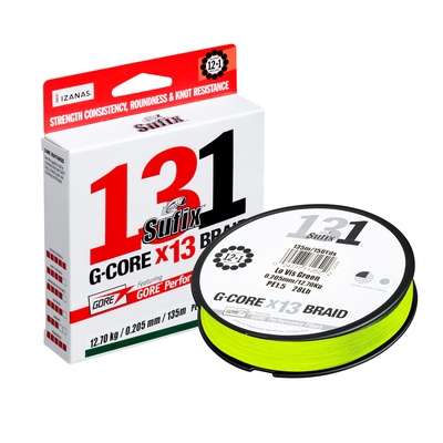 131 G-Core x13 Neon Chartreuse 120m 0,128mm 6,8kg