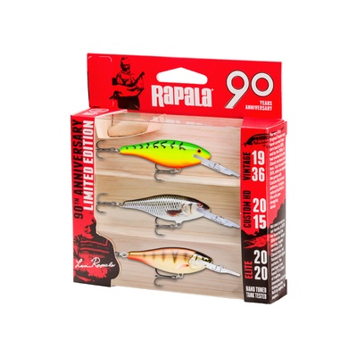 Rapala 90 Years Shad Rap Mid Bright